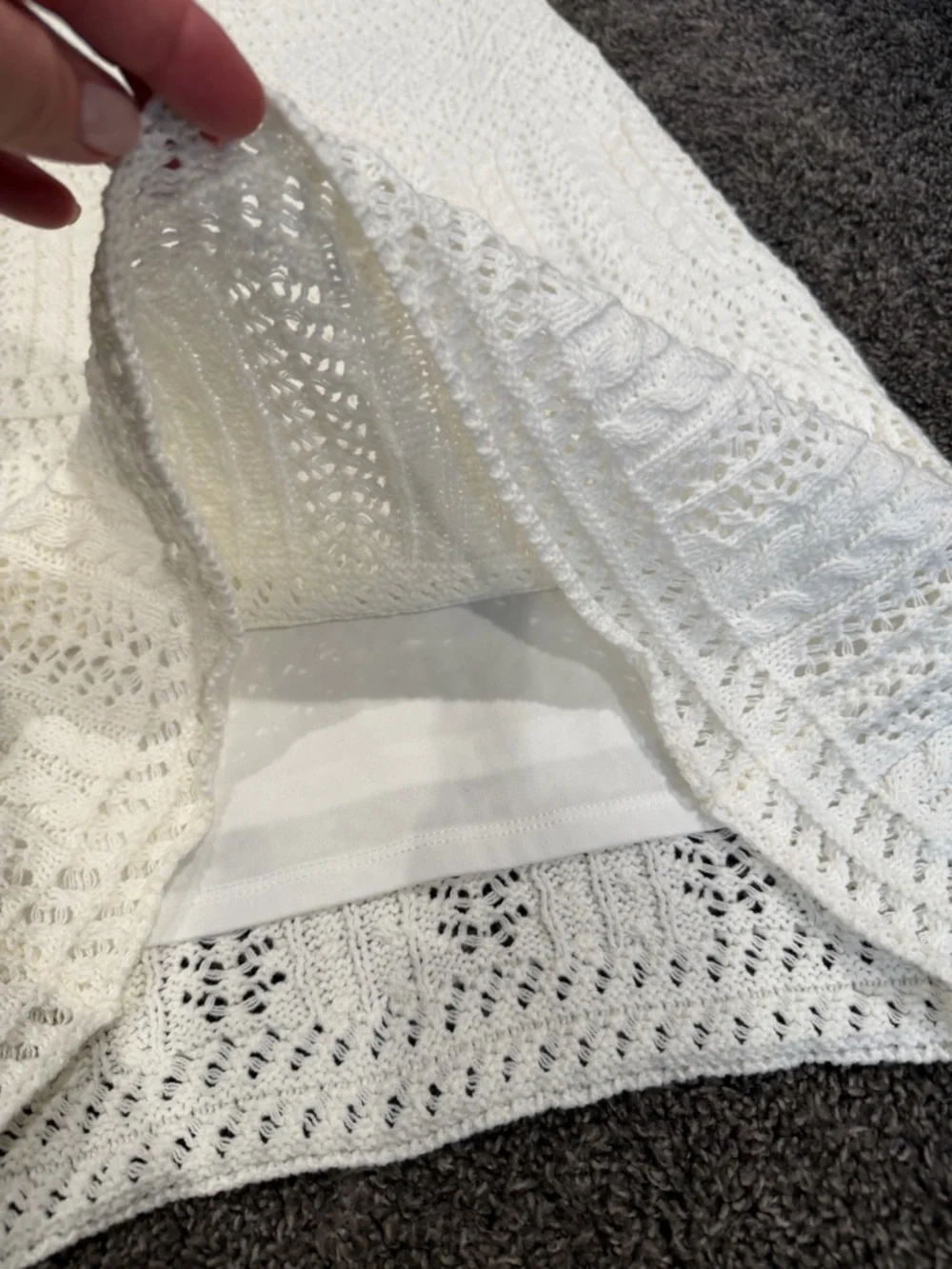 NWT TAYLOR crochet dress! Size S - Picture 8 of 8